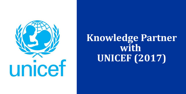 Knowledge partner with UNICEF